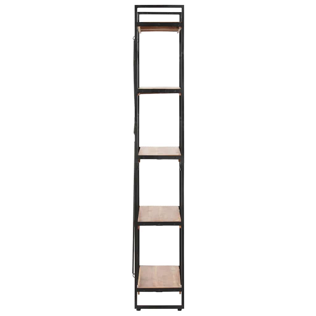 Vidaxl boekenkast met 5 schappen 90x30x180 cm massief acaciahout