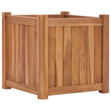 Vidaxl Planter hevet 40x40x40 cm solid teak tre