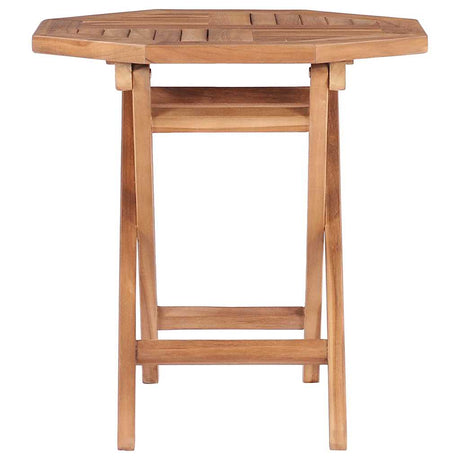 Vidaxl tuintafel inklapbaar 45x45x45 cm massief teakhout
