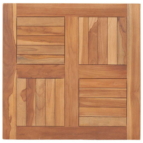Vidaxl tafelblad 60x60x2,5 cm massief teakhout