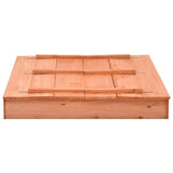 Vidaxl Sandbox 95x90x15 cm Vurenhout