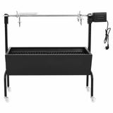 Vidaxl BBQ Drehspucke elektrischer Edelstahl
