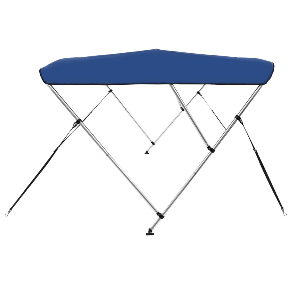 Vidaxl Biminitop 3-bow 183x160x137 cm blu