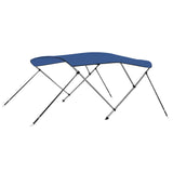 VidaXL Biminitop 3-bows 183x180x137 cm blue