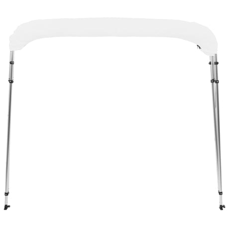 Vidaxl Biminitop 4-Boogs 243x180x137 cm Weiß