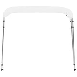 Vidaxl biminitop 4-boogs 243x180x137 cm blanco