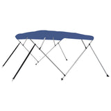 Vidaxl Biminitop 4-Boogs 243x180x137 cm blue