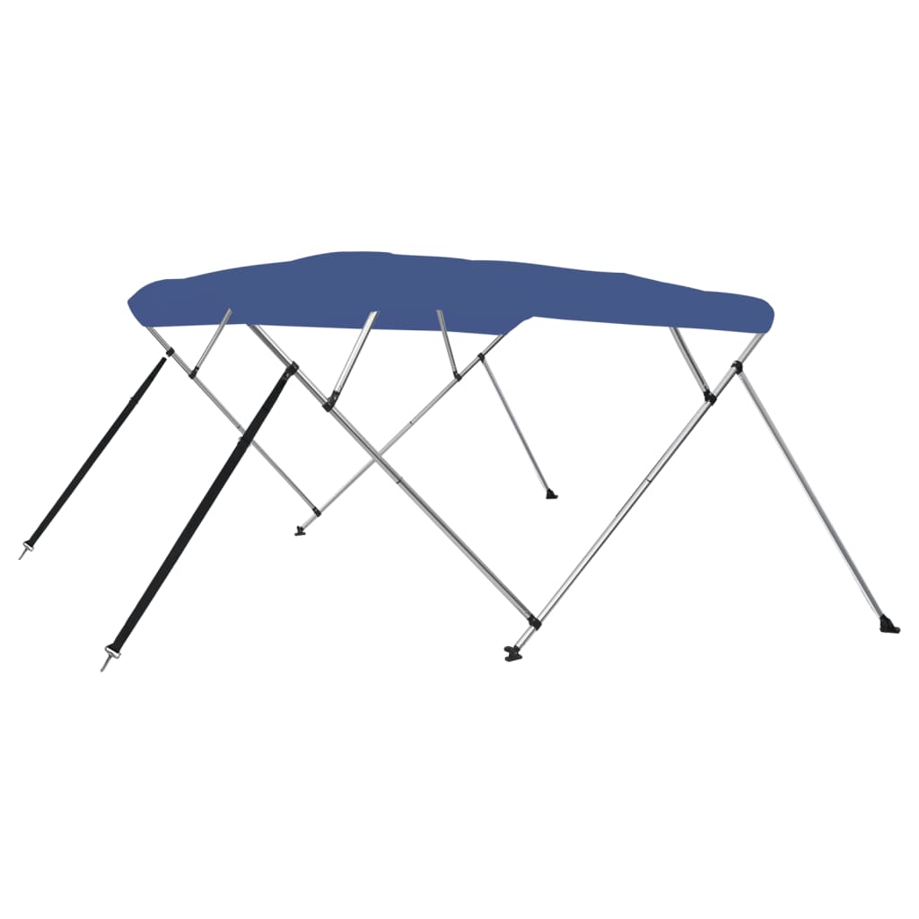 Vidaxl Biminitop 4-Boogs 243x196x137 cm Blau