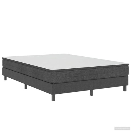 Vidaxl boxspringframe stof grijs 160x200 cm
