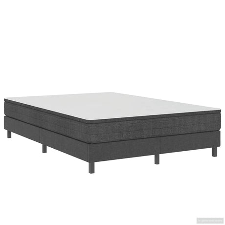 Vidaxl boxspringframe stof grijs 140x200 cm