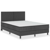 Vidaxl hoofdbord 140x200 cm stof donkergrijs