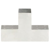 VIDAXL Piccolo Collegamento T-SHAPE 71x71 MM Galvanizzato