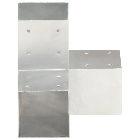 Vidaxl Pale Connection Y-Form 91x91 mm verzinktes Metall