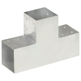 BIDAXL-högförbindelser 4 st t-form 101x101 mm Galvaniserad metall