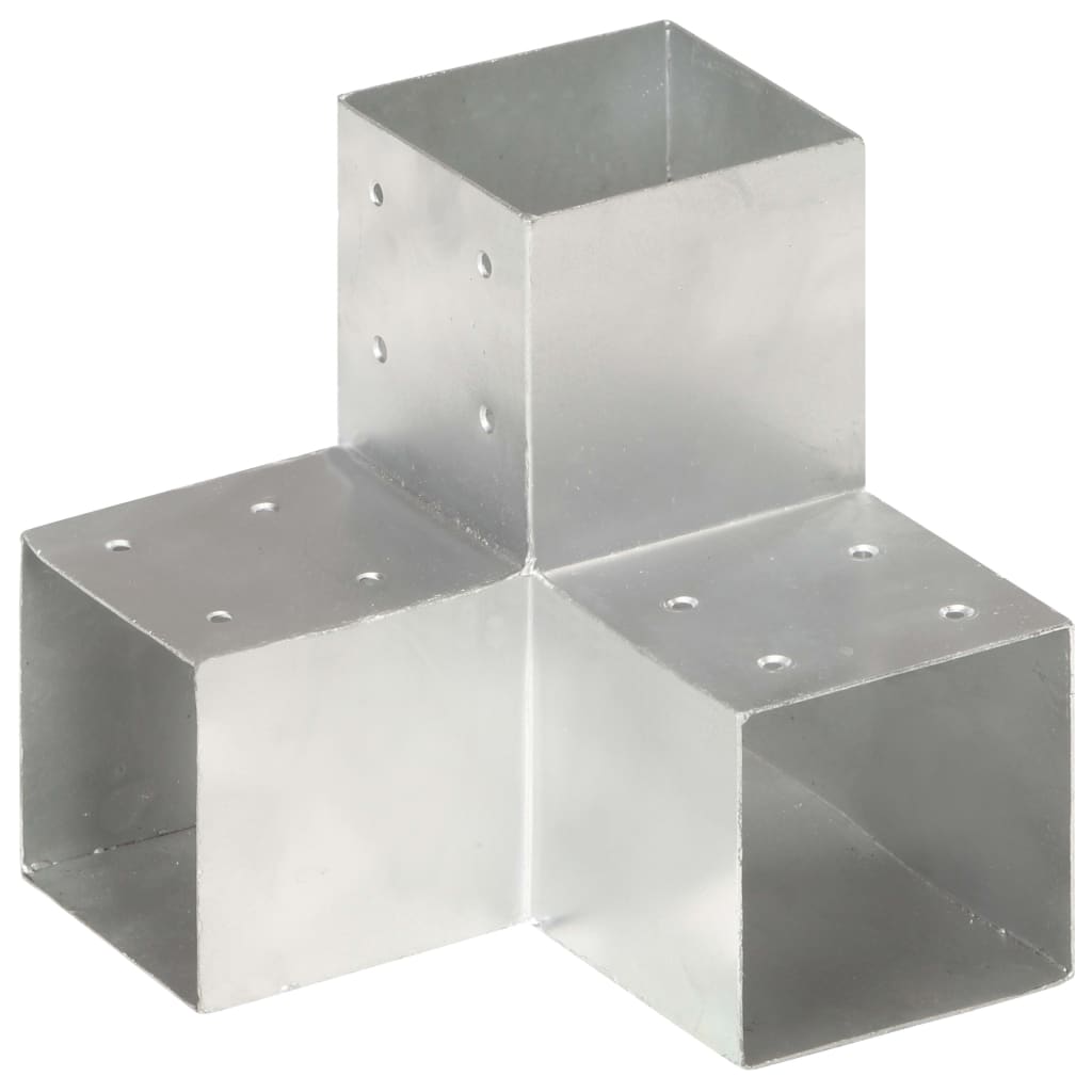 Vidaxx Pfostenanschluss Y-Form 101x101 mm verzinktes Metall