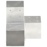 Vidaxx Pfostenanschluss Y-Form 101x101 mm verzinktes Metall