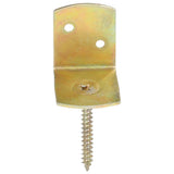 Vidaxl HEK Panel-Klammern 4 PCs L-Form-verzinktes Metall