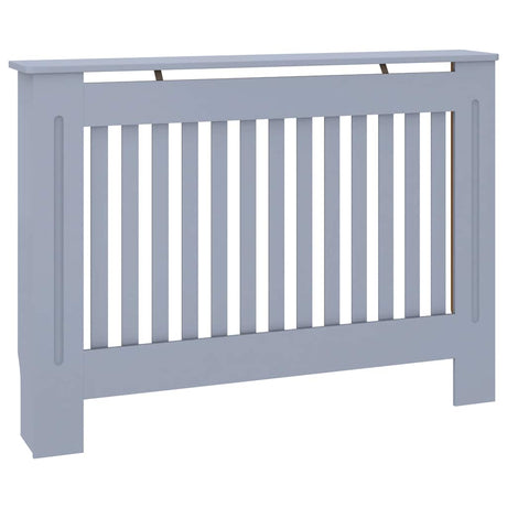 VIDAXL -Radiatorkonstruktion 112x19x81.5 cm MDF -Anthrazit