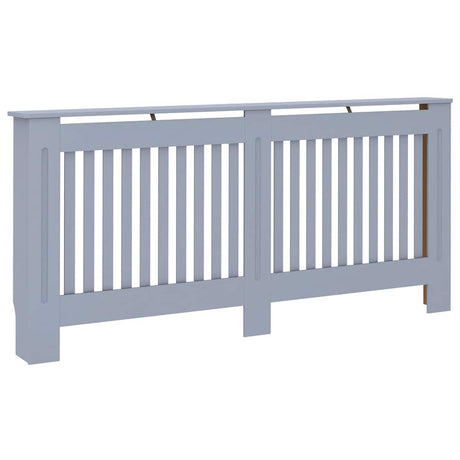 VIDAXL -Radiatorkonstruktion 172x19x81.5 cm MDF -Anthrazit
