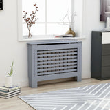 Vidaxl Radiatorom Construction 112x19x81,5 cm MDF Anthracite