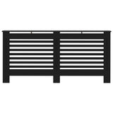 VIDAXL -Radiatorkonstruktion 172x19x81.5 cm MDF Schwarz