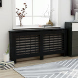 Vidaxl Radiatorom Construction 172x19x81.5 cm MDF nero