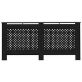 Vidaxl Radiatorom Construction 172x19x81.5 cm MDF Black