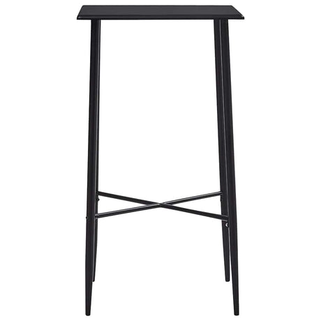 Vidaxl 3-delige barset stof zwart