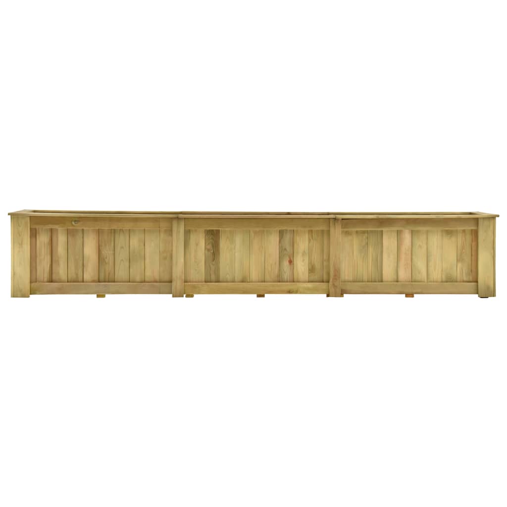 Vidaxl Planter raised 291x50x50 cm impregnated pine wood