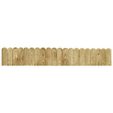 Vidaxl Gazonrand 120 cm impregnert Pine Wood Green