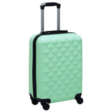 Vidaxl Hard Suitcase Mint colorato