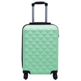 Vidaxl hard suitcase mint colored