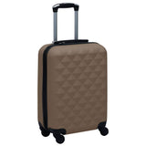 Vidaxl Hartkoffer BROWN BROW