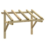 Vidaxl Porte auvent 150x100x100 cm Pine solide