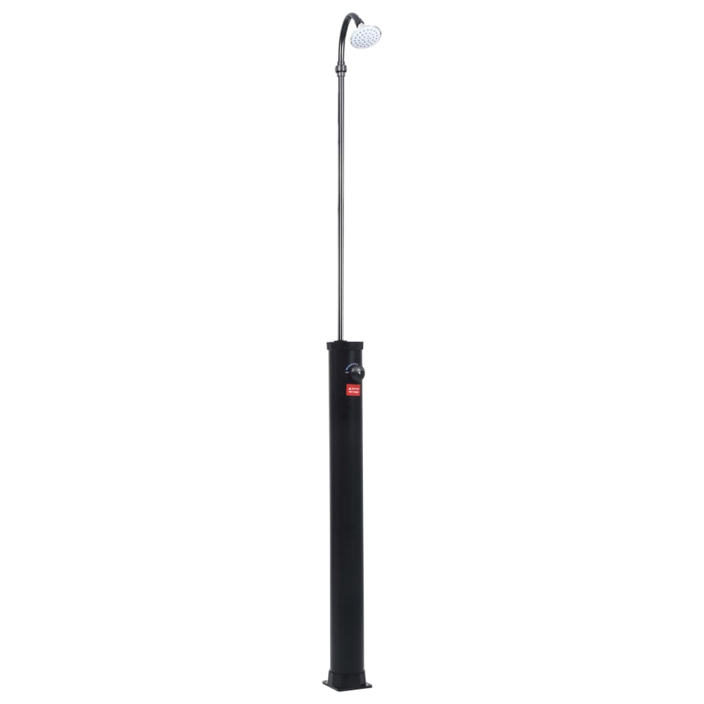 Vidaxl doccia esterna solare 8 l 215 cm nero