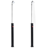 Vidaxl Outdoor Dusch Solar 8 L 215 cm Schwarz