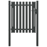 Vidaxl -Anschluss 1x1,5 m Stahlanthrazit