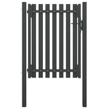 Vidaxl Poort 1x1,7 M Stahl Anthrazit