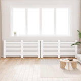 VIDAXL -Strahlenträger 2 ST 172X19X81.5 cm MDF Weiß