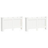 VIDAXL -Strahlenträger 2 ST 152X19X81.5 cm MDF Weiß
