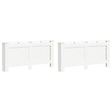 VIDAXL -Strahlenträger 2 ST 172X19X81.5 cm MDF Weiß