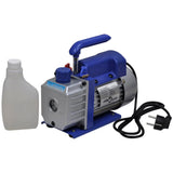 VIDAXL Vakuumpumpe 1 Stufe mit 2-facher Manometern Set