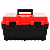 Vidaxxl Werkzeugkasten 462x256x242 mm Kunststoff rot