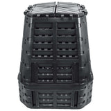 Vidaxx Kompostbehälter 740 l 93,3x93,3x113 cm schwarz