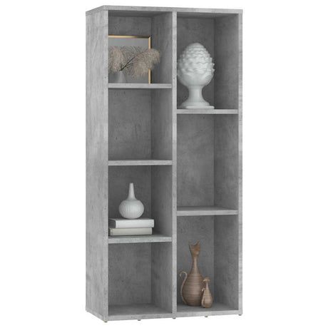 Vidaxl boekenkast 50x25x106 cm bewerkt hout betongrijs