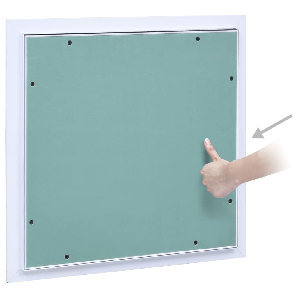 VidaXL access panel with aluminum frame and plasterboard 200x200 mm