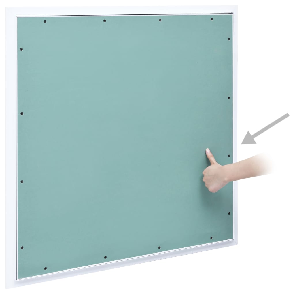 Vidaxl Access Panel med aluminiumsramme og gipsplade 600x600 mm