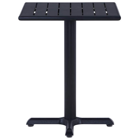 Vidaxl tuintafel 60x60x75 cm zwart