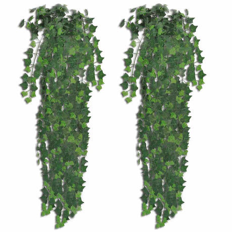 Vidaxx künstliche Efeubüsche 4 Stück 90 cm grün
