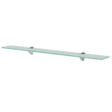 Vidaxl schappen zwevend 2 st 80x10 cm 8 mm glas